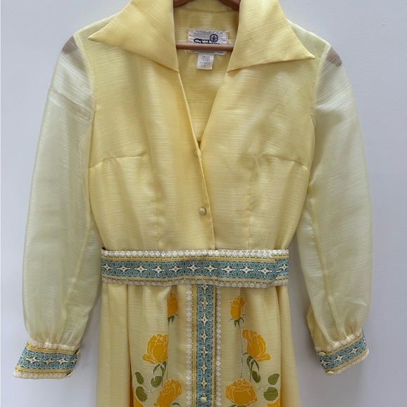 Algred Shaheen Maxi Shirtdress - Vintage - Picture 2 of 9